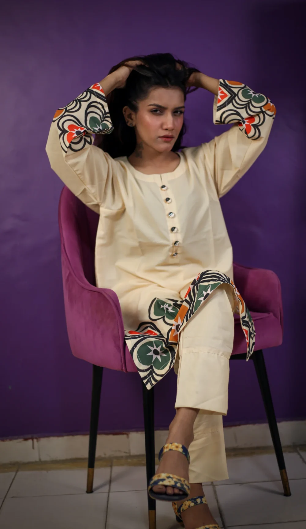 Ladies Kurti Skin Colour - Image 4