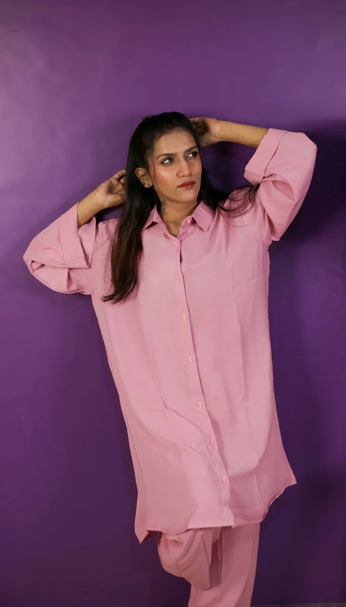 Baby Pink Georgette
